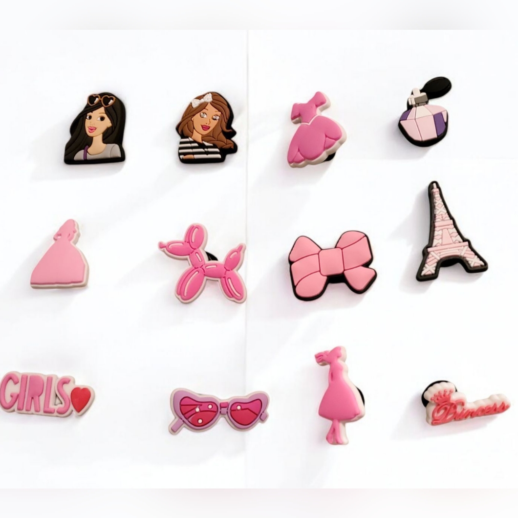 Barbie Croc Charms
